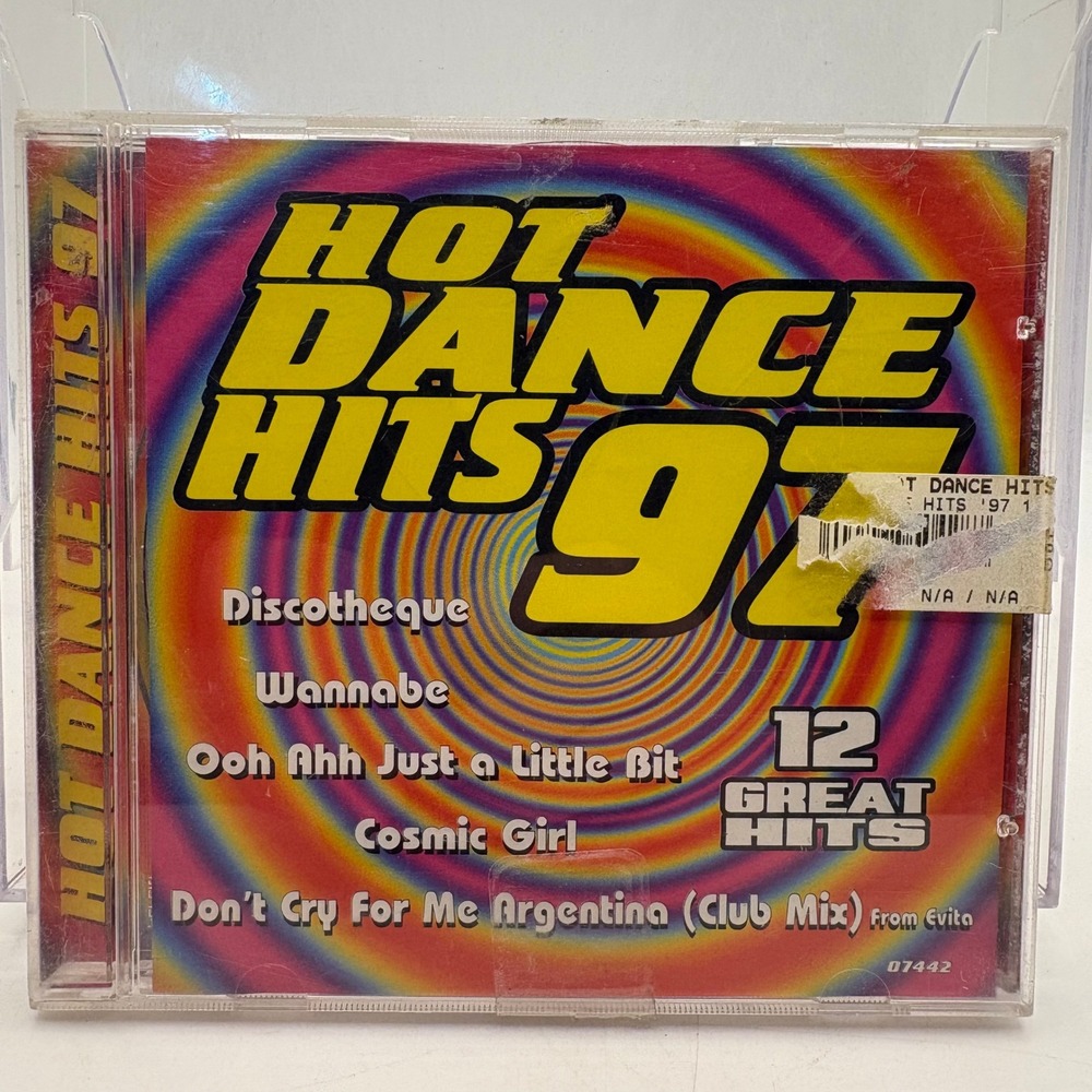 Hot Dance Hits 97 CD Compilation PDC Music Celebrity All-Star Jam 1997 07442